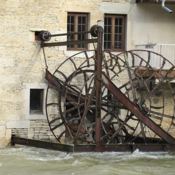 La roue du moulin Pouguet