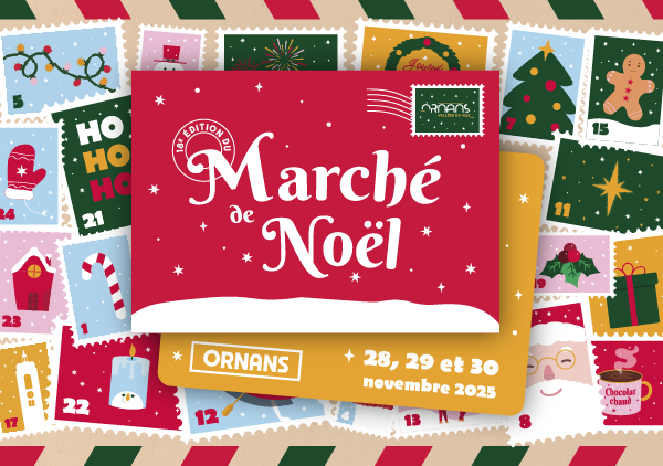 Marché de Noël d’Ornans – 28 au 30 novembre 2025