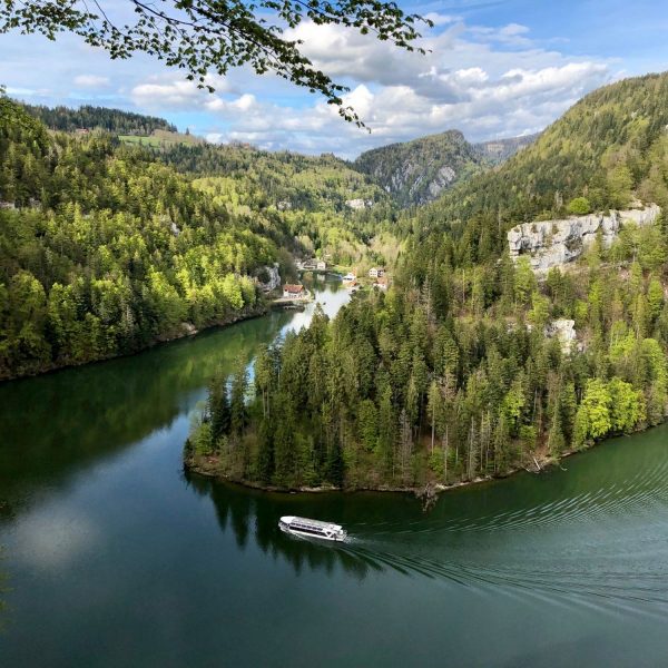 Bateaux du Saut du Doubs