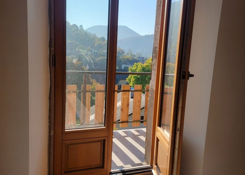 La vallée depuis le salon