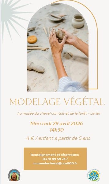 Atelier enfant – Modelage végétal