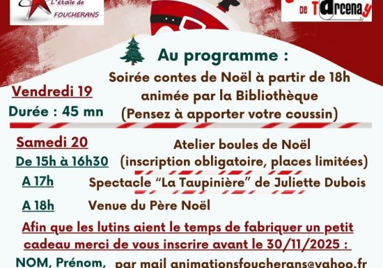 Foucherans fête Noël
