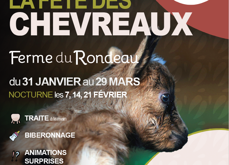 Affiche Fête des Chevreaux 2026