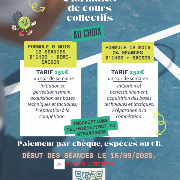 Club de tennis d&rsquo;Ornans