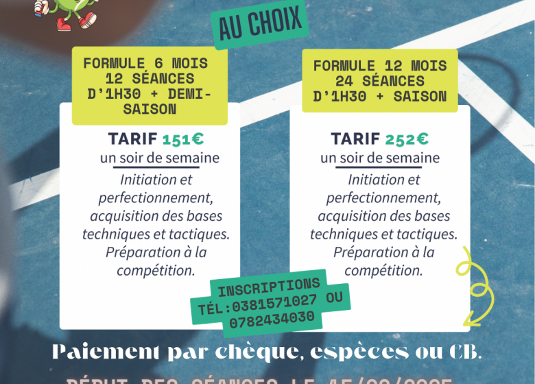Affiche stages adultes