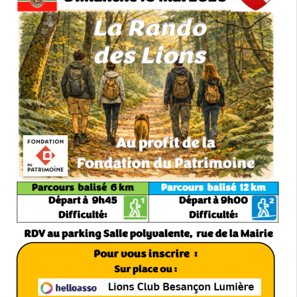 La rando des Lions