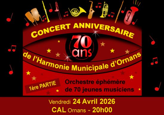 Concert anniversaire – 70 ans