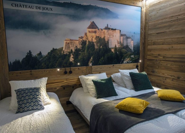 Gîte de la Truite d&rsquo;Or – chambre