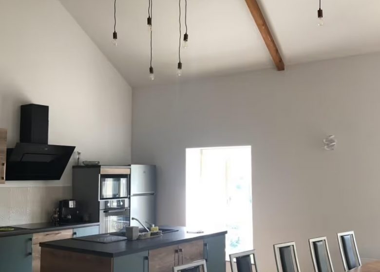 Gîte des Cerisiers, neuf, de 6 à 12 personnes, Vallée de la Loue 1