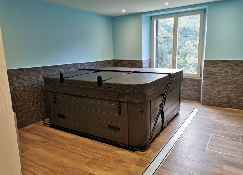 Gîte des Cerisiers, neuf, de 6 à 12 personnes, Vallée de la Loue 22