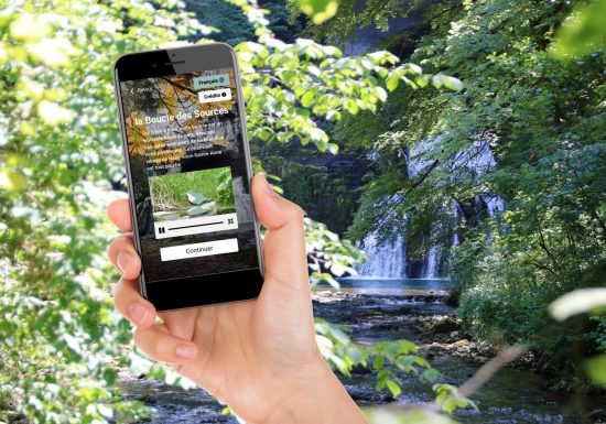 Visite numérique de la boucle des sources