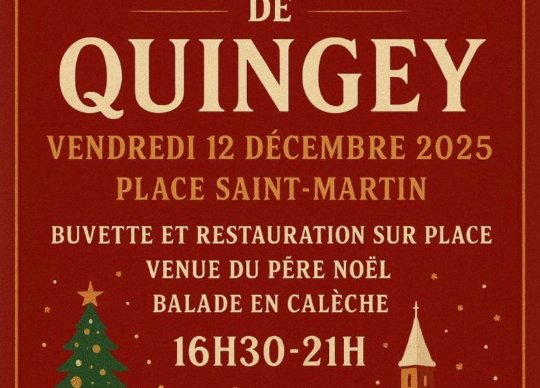 Marché de noël de Quingey