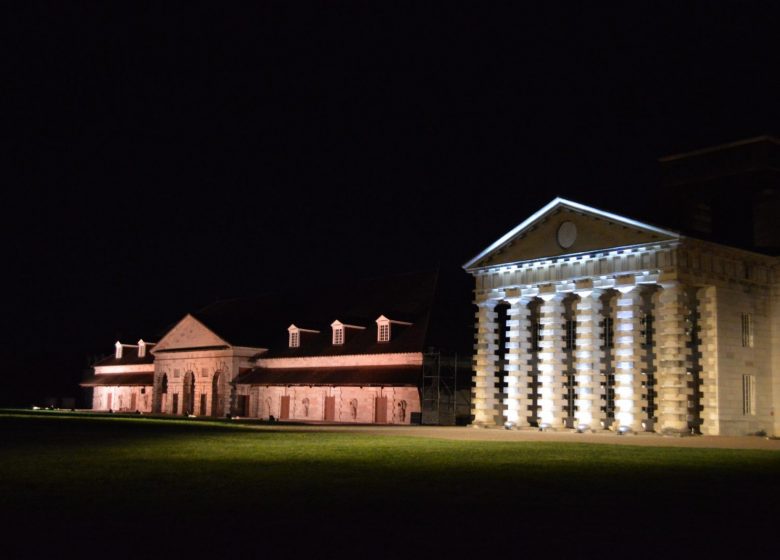 Nuit à la saline
