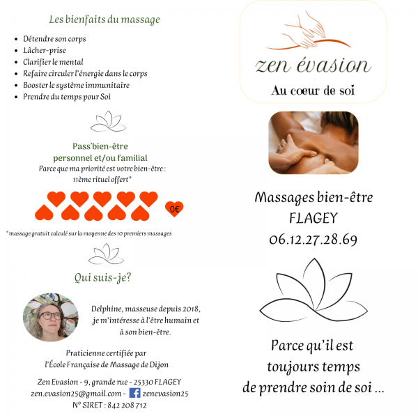 Zen Évasion – Massages bien-être
