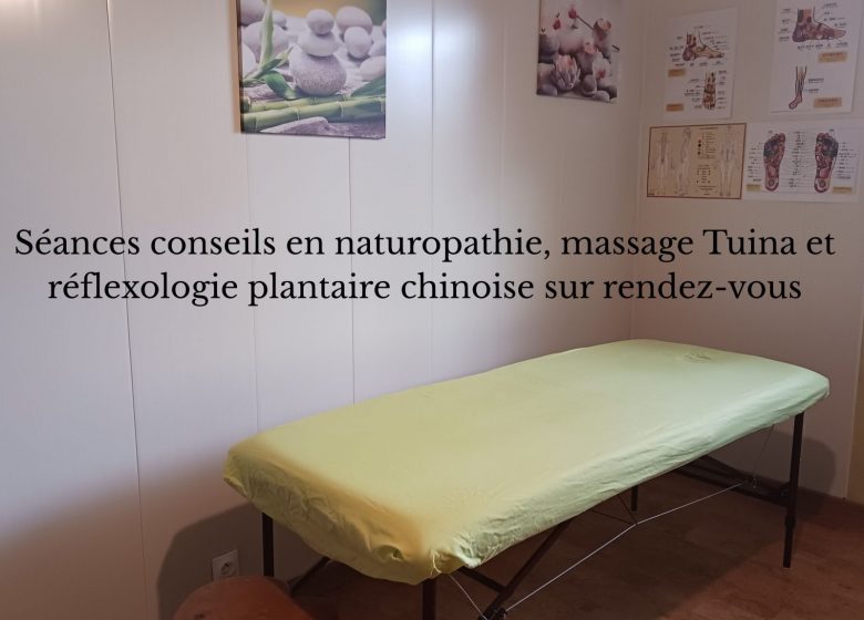 Séances conseils en naturopathie, massage Tuina et réflexologie plantaire chinoise sur rendez-vous – 1