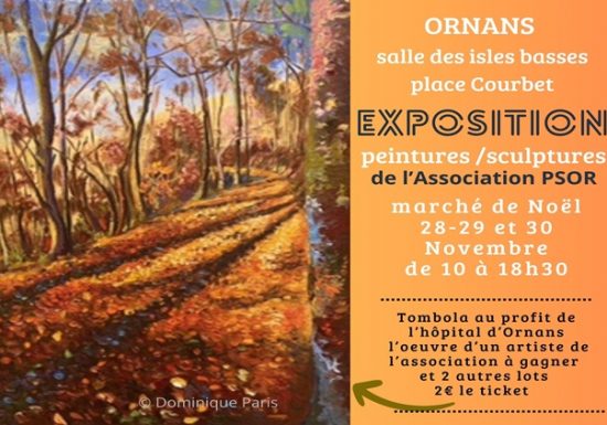 Exposition de peintures et de sculptures de l’association PSOR