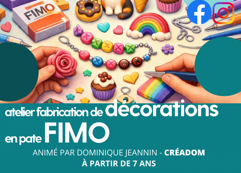 atelier fimo CréaDom