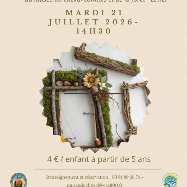 Atelier enfant – Cadre végétal