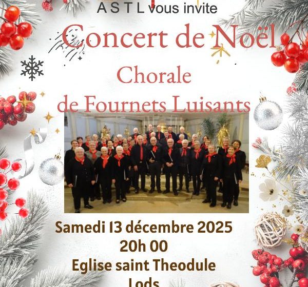 concert de Noël Lods