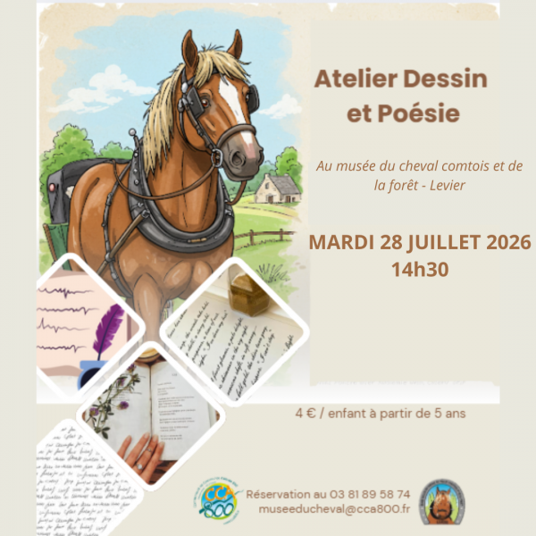 Atelier enfant – Dessin et poésie