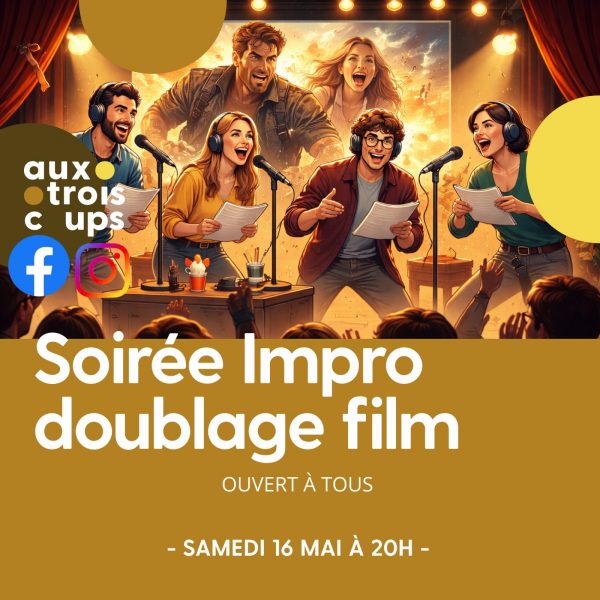 Soirée impro – doublage de films