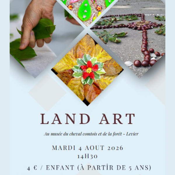 Atelier enfant – Land Art