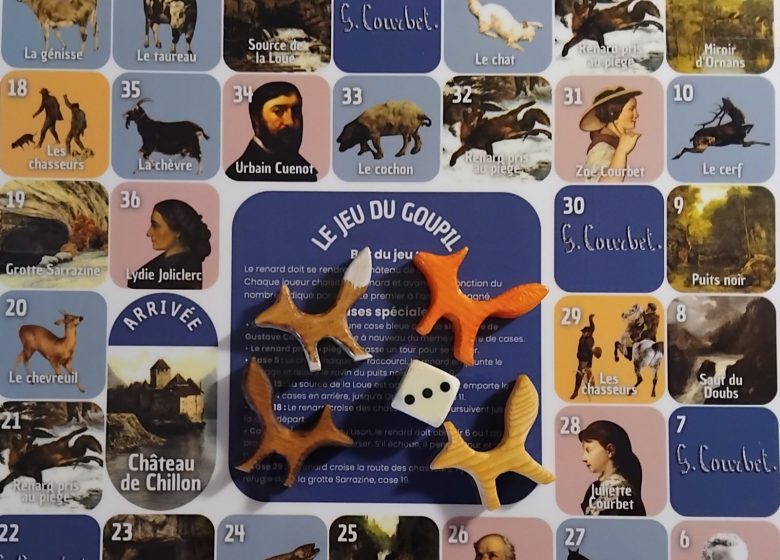 Jeu de l&rsquo;oie Courbet